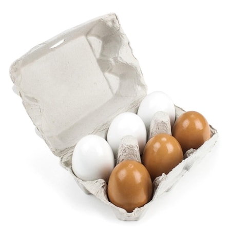 Eat-In Tools Wood Eats Eggcellent Eggs With Real Carton EA2811133